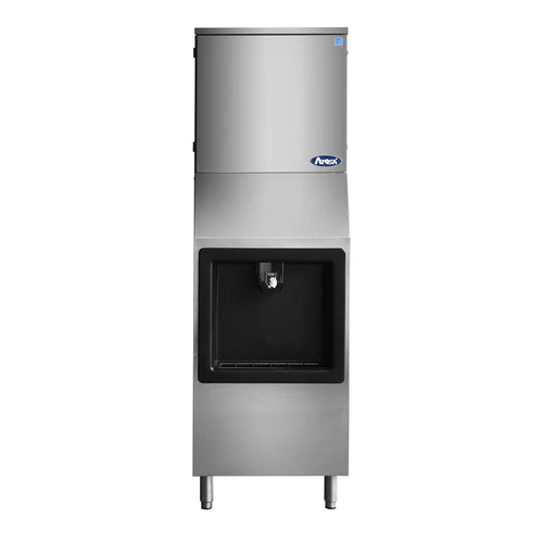 Atosa HD350-AP-161 Air Cooled Half-Diced Cube Ice Maker & Dispenser | 160 lb. Bin