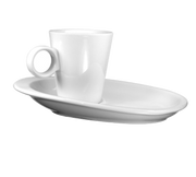 International Tableware FA-6929S 8-3/8" x 5-1/4" Milano Saucer | Case of 36