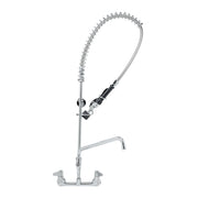 T&S Brass 5PR-8W12-C 8" Center Wall Mount Prerinse Unit w/12" Faucet