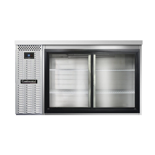 Continental Refrigerator BB59SNSGD Back Bar Cabinet, Refrigerated