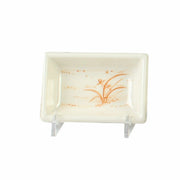 Thunder Group  1901GD Gold Orchid 3-3/4"-x-2-1 /2" Rectangular Sauce Dish | Case of 12