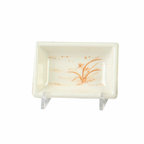 Thunder Group  1901GD Gold Orchid 3-3/4"-x-2-1 /2" Rectangular Sauce Dish | Case of 12