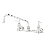 T&S Brass B-2342 8" Center Wall Mount Faucet w/ 10" Nozzle