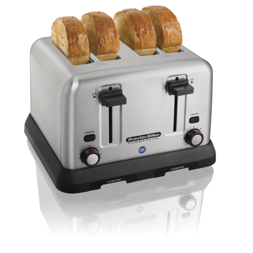 Hamilton Beach 24855 Proctor-Silex Pop Up Toaster | 4 Slot