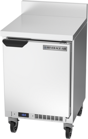 Beverage Air WTF20HC-FIP 20" Shallow Depth Worktop Freezer w/ 4" Foamed-In Backsplash | 2.27 Cu. Ft.
