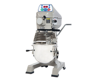 Globe SP10 10 Qt. 3 Speed Planetary Floor Mixer w/ Bowl Guard | 1/3 HP
