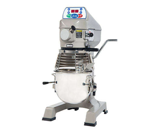 Globe SP10 10 Qt. 3 Speed Planetary Floor Mixer w/ Bowl Guard | 1/3 HP