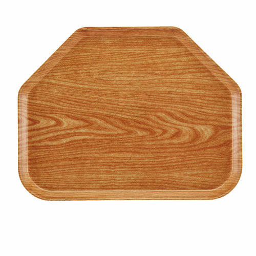 Cambro 1418TR Camtray Fiberglass Trapezoid Cafeteria Tray | 14" x 18"