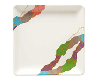 G.E.T. 252-18-CO Contemporary 7" Square Dish | Case of 12