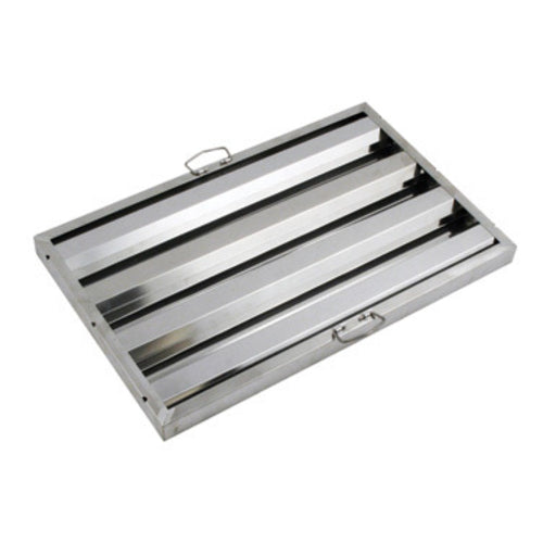 Winco HFS-1620 20" X 16" Range Hood Grease Filter | Stainless Steel