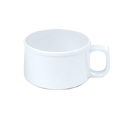 Thunder Group CR9016W 4" Soup Mug, White 10 oz. | Case of 12