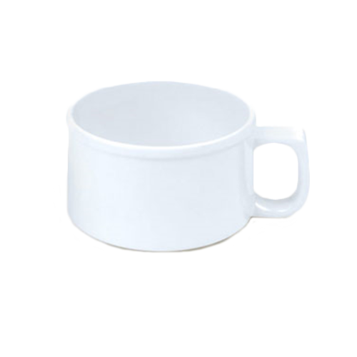 Thunder Group CR9016W 4" Soup Mug, White 10 oz. | Case of 12