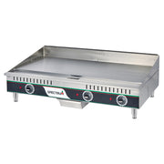 Winco EGD-36M 36" Manual Electric Countertop Griddle | 208-240V