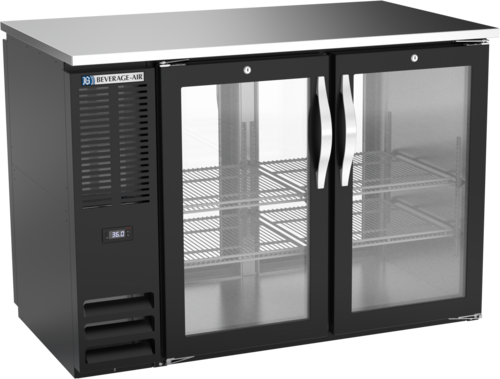 Beverage Air BBN48HC-FG-PT-B Back Bar Cooler