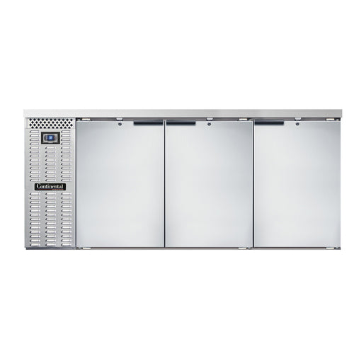 Continental Refrigerator BB79SN Back Bar Cabinet, Refrigerated