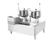 Cleveland SD760K12 30" Tilting Direct Steam Kettle Cabinet Assembly | (1) 12 Gallon Kettle