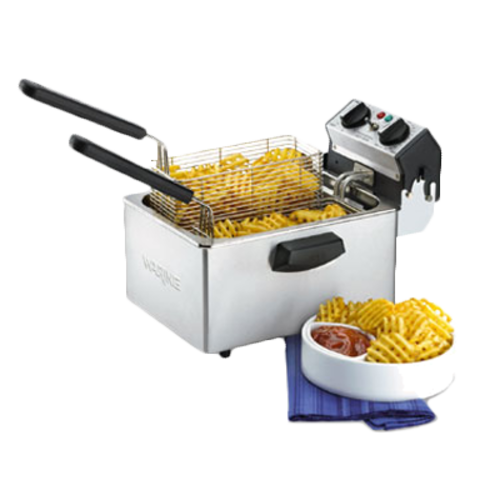 Waring WDF75RC 8-1/2 lb Electric Countertop Fryer | 120V