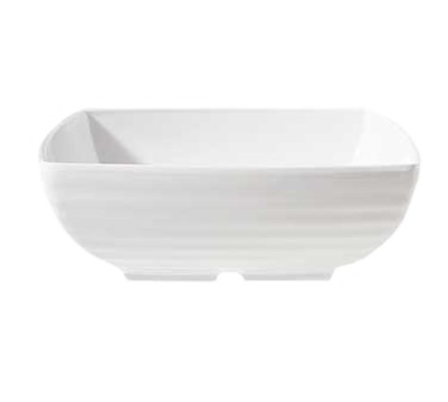 G.E.T. Milano ML-66-MI 1-3/4 qt Square Melamine Serving Bowl