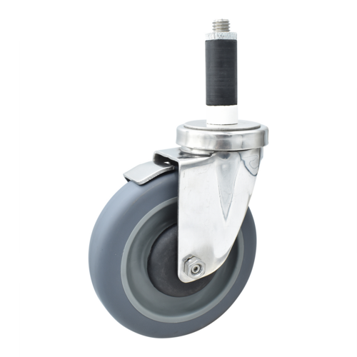 BK Resources 5SS-1RA-GR-TLB Casters