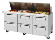 Turbo Air TST-72SD-30-D6-N Mega Top Sandwich / Salad Prep Table