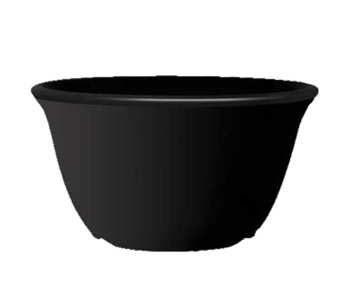 G.E.T. BC-70-BK Black Elegance 7 oz. Black Melamine Bouillon Cup | Case of 48