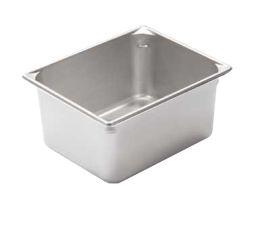 Vollrath 30462 Super Pan V 4.5 qt. 1/4 Size Food Pan 6" Deep