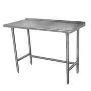 Advance Tabco TSFLAG-240-X Stainless Steel Work Table w/ 1.5" Splash | 30" x 24"