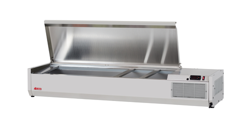 Turbo Air CTST-1500-13-N Refrigerated Countertop Pan Rail