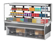 Turbo Air TOM-72L-UFD-W(B)-3SI-N Refrigerated Display Case