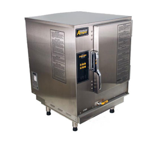 AccuTemp N61201E060 Evolution 6 Pan Natural Gas Countertop Convection Steamer | 50,000 BTU