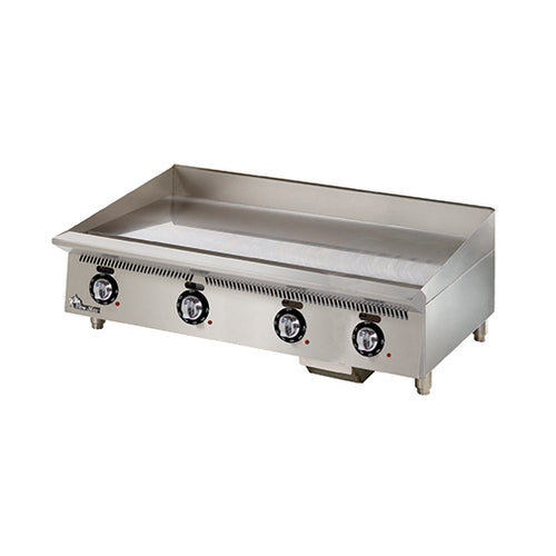 Star Ultra-Max 848TA 48" Thermostatic Countertop Gas Griddle w/ 1" Steel Plate | 120,000 BTU