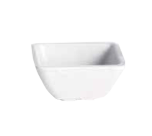 Tablecraft RAMS2 2 oz. Square Ribbed Melamine Ramekin