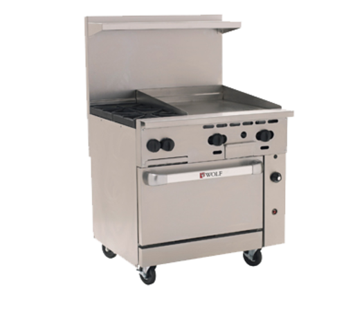 Wolf C36S-2B24G 36" Gas Range