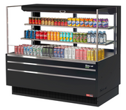 Turbo Air TOM-60L-UFD-W(B)-3S-N Open Air Merchandiser