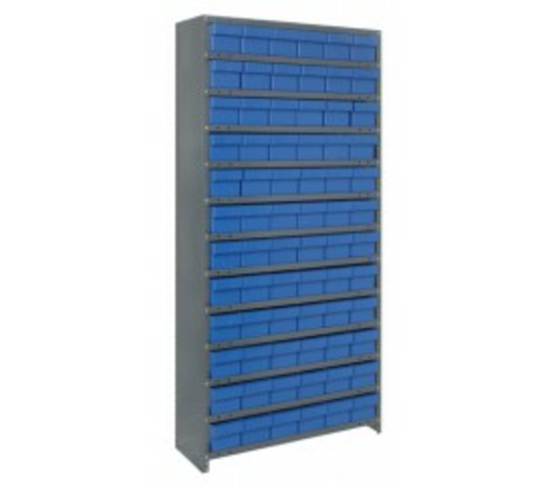 Quantum CL1275-601 Shelving Unit, Solid Flat