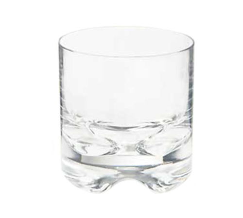 G.E.T. SW-1429-1-SAN-CL Rock'N Roll 10 oz. Plastic Rocks Glass | Case of 24