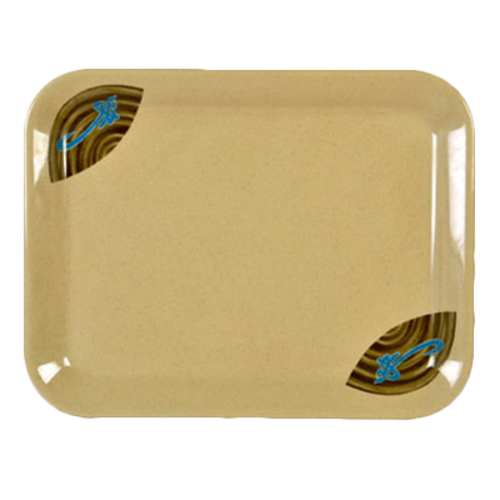 Thunder Group 0903J Wei 17" X 12 5/8" Tray  | Case of 12