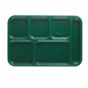 Cambro BCT1014 6 Compartment Budget School Tray | 10" x 14-1/2"