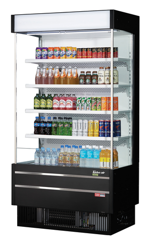 Turbo Air TOM-40SEW(B)-N Open Air Merchandiser