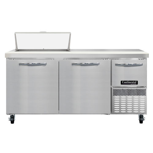 Continental Refrigerator RA68N8 Refrigerated Counter, Sandwich / Salad Unit