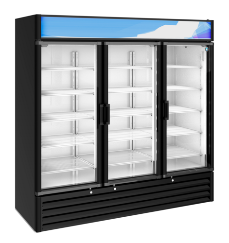 Hoshizaki RM-65-HC-BLK Merchandiser Refrigerator
