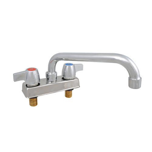 BK Resources BKD-12-G 4" Center Deck Mount Faucet w/12" Spout