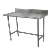 Advance Tabco TKSLAG-306-X Stainless Steel Work Table w/ 5" Splash | 72" x 30"