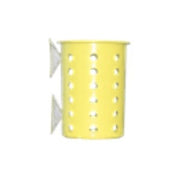 Steril-Sil PN1-YELLOW Perforated Cylinder Flatware Holder