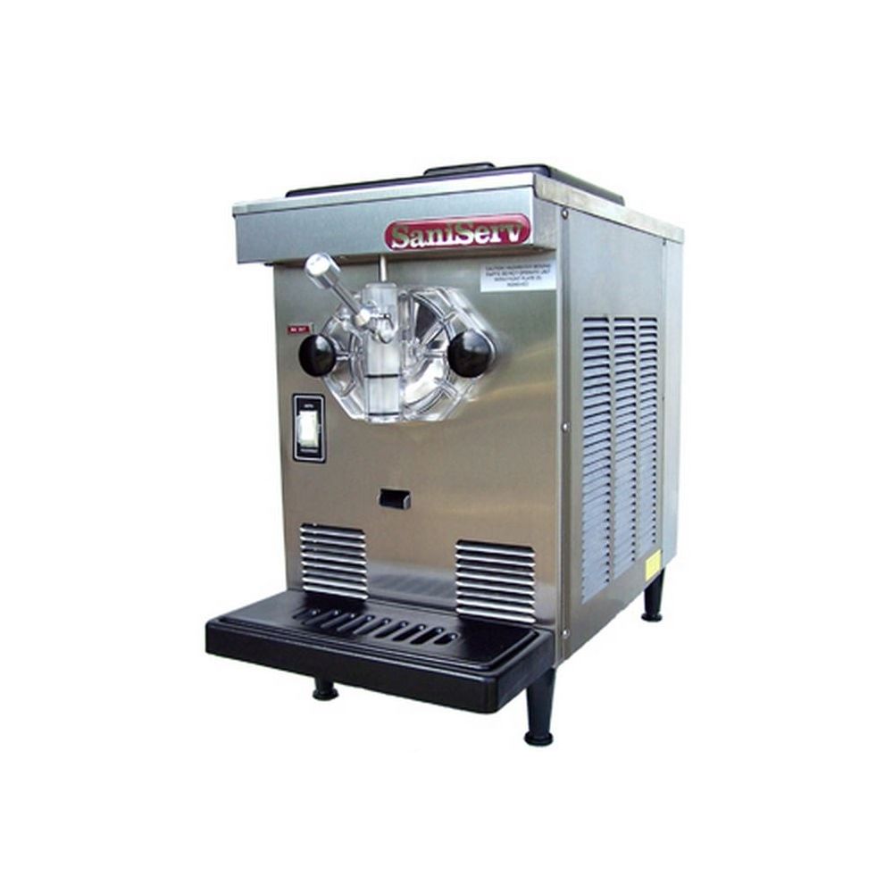 SaniServ 407-CTS 7 qt. Countertop Soft Serve Ice Cream Machine | 1 Hopper, 1 Dispenser