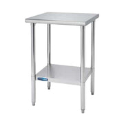 Sapphire Manufacturing SMT-3030G 30" x 30" Square Stainless Steel Worktable with Undershelf | (Closeout)