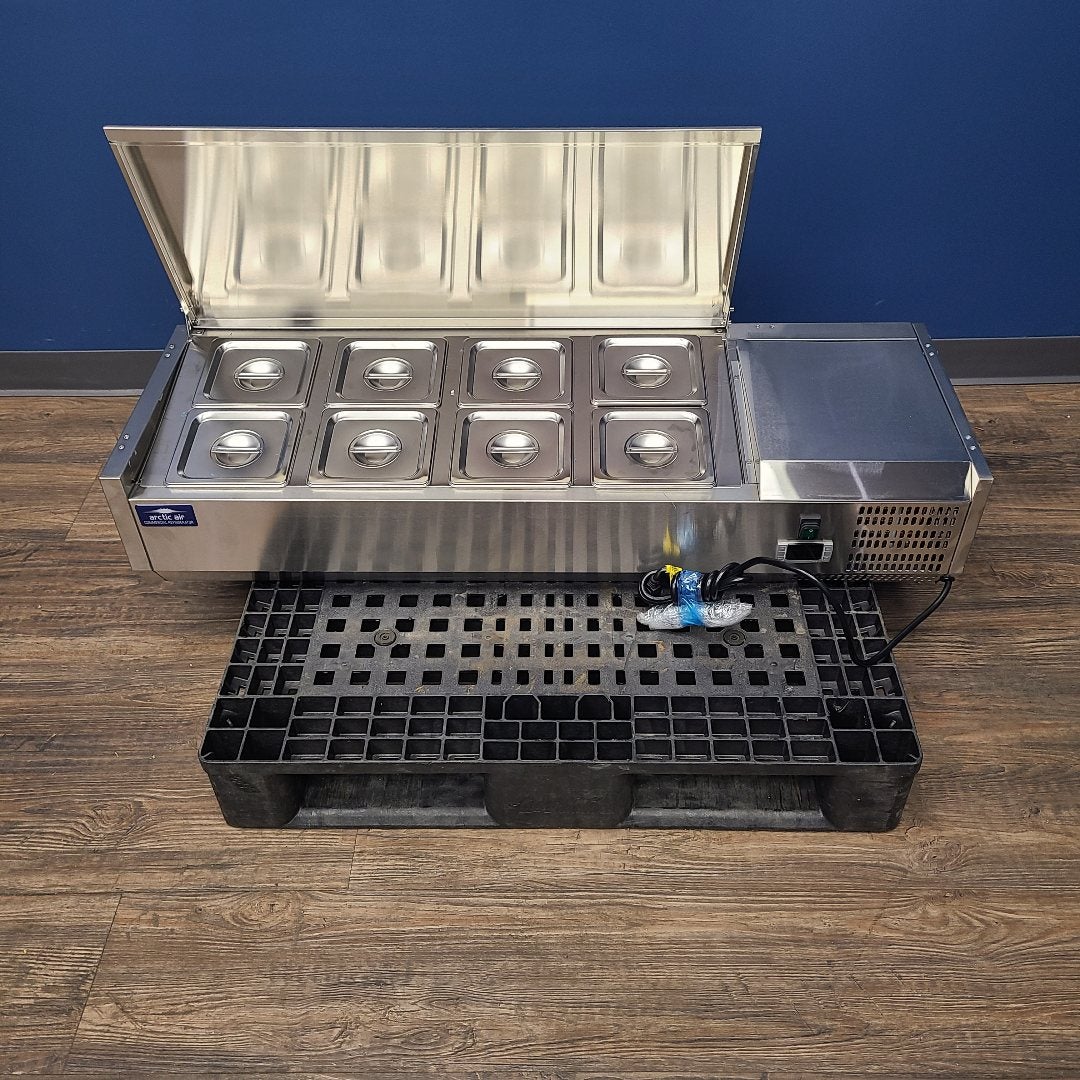 Arctic Air ACP48 48" Refrigerated Countertop Condiment Prep Station (Scratch & Dent 1059)