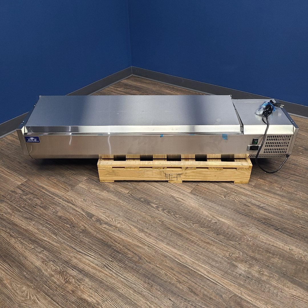 Arctic Air ACP63 63" Refrigerated Countertop Condiment Prep Station (Scratch & Dent 8017)