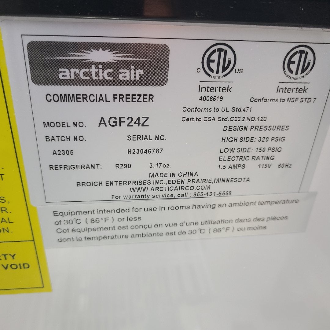 Arctic Air AGF24 24" Glass Froster (Scratch & Dent 6787)