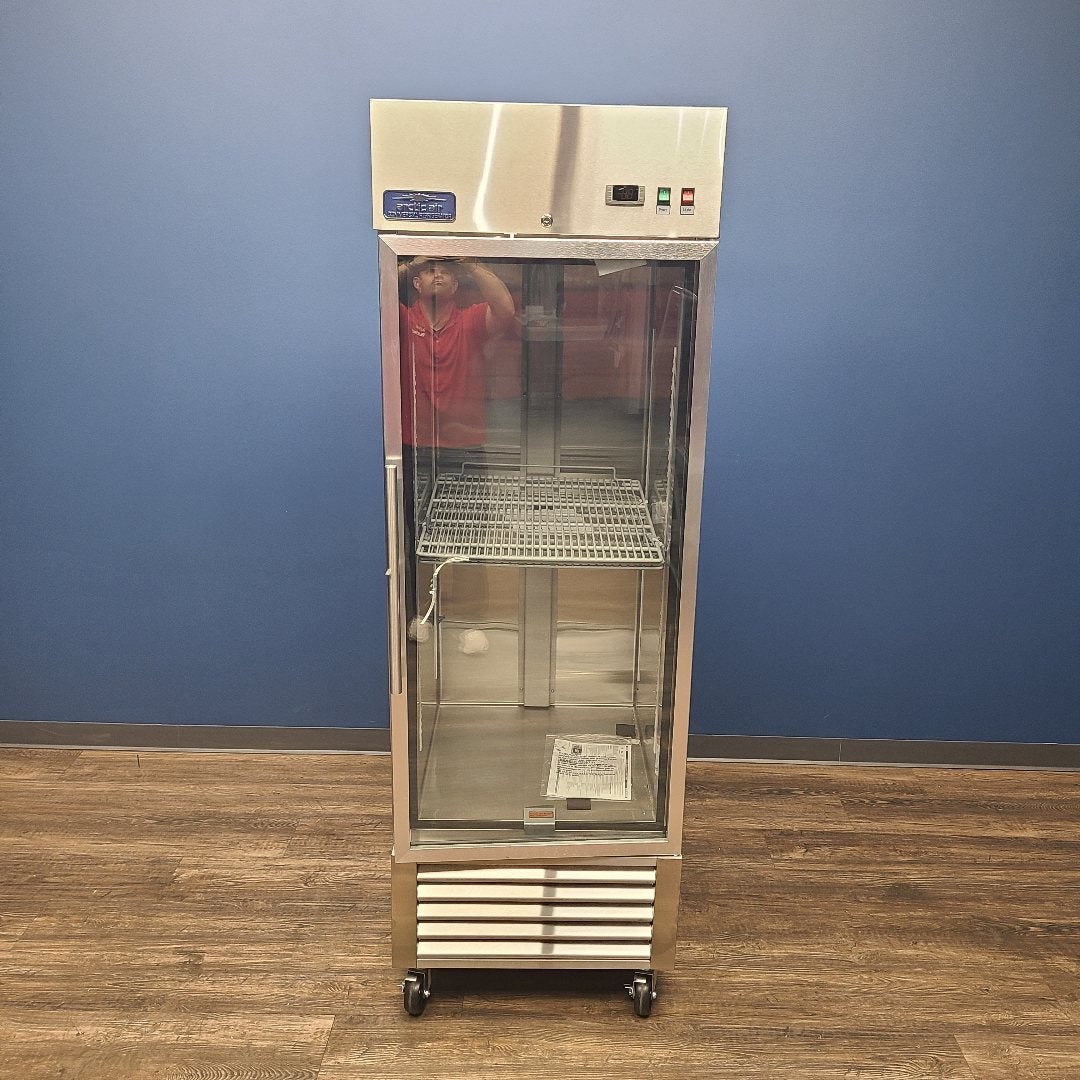 Artic Air AGR23 27" 1-Glass Door Reach-In Refrigerator (Scratch & Dent 8039)
